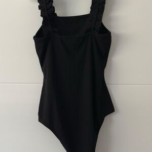 Women's Black Bodysuit